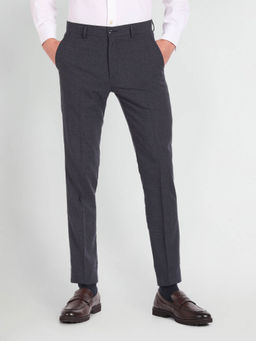 Arrow Newyork - Mid Rise Dobby Formal Trousers