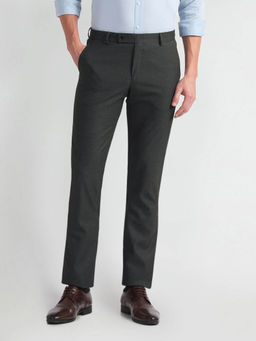 Arrow - Hudson Tailored Fit Dobby Formal Trousers
