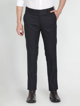Arrow - Mid Rise Tailored Fit Formal Trousers