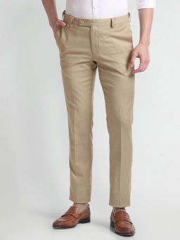 Arrow - Slim Fit Auto Flex Formal Trousers