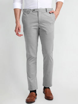 Arrow - Heathered Slim Formal Trousers