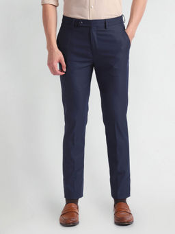 Arrow - Smart Flex Super Slim Fit Formal Trousers