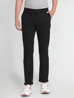 Arrow Sports - Low Rise Regular Fit Casual Trousers