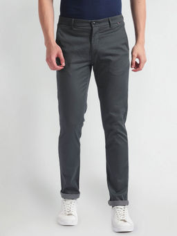 Arrow Sports - Mid Rise Smart Flex Casual Trousers
