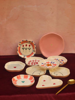 WEAVING HOMES - Set Of 10 Forever Yours Dessert Combo Platters