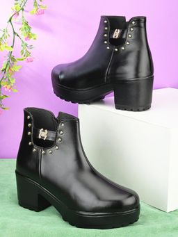 XE Looks - Black Durable and Sophisticated Classy Design Boots
