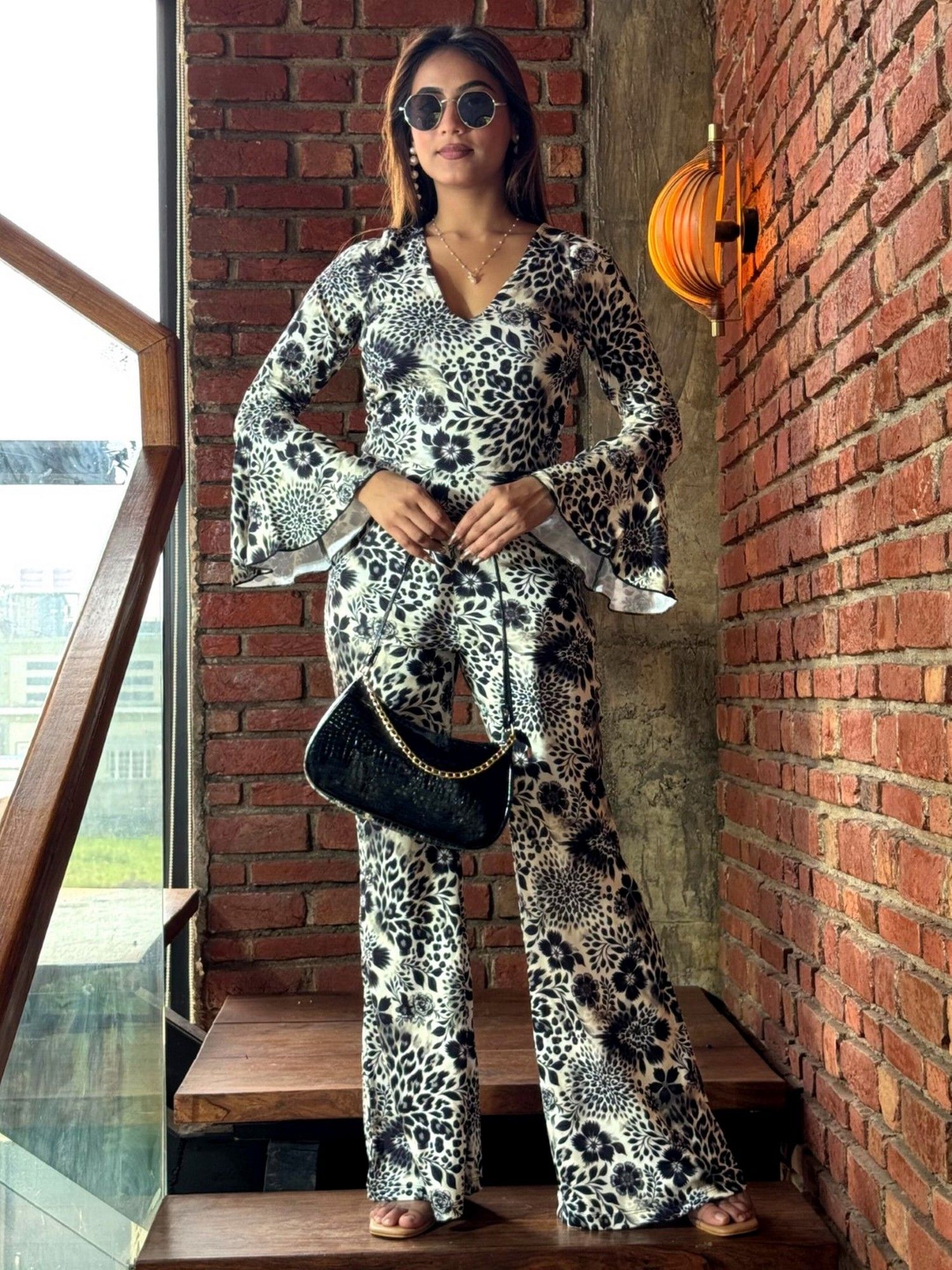 tandul Women Multi-Color Lycra Floral Jumpsuit-picture-41