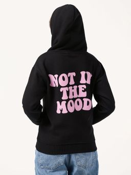 Outzidr - Typographic Black Hoodie