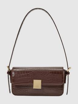 Forever New - Mckenna Metal Clasp Shoulder Bag