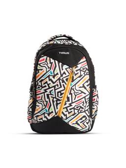 TIMUS - Buzzy Laptop Backpack With Rain Cover - Black