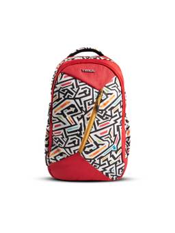 TIMUS - Buzzy Laptop Backpack With Rain Cover - Red
