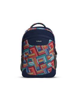 TIMUS - Poko Laptop Backpack With Rain Cover - Navy Blue