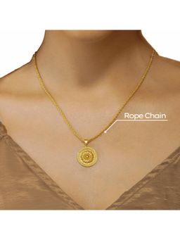 ZARIIN - Power Of Belief Coin Necklace - Good Fortune