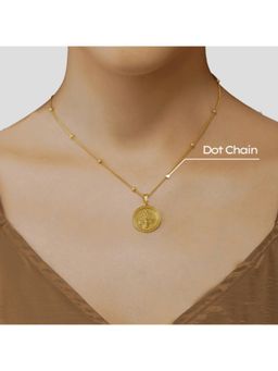 ZARIIN - Power Of Belief Coin Necklace - Bee