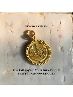 ZARIIN - Peacock Coin Charm For Embracing Your Own Unique Beauty Unapologetically