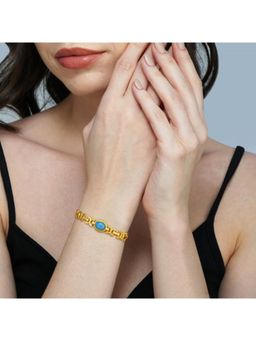 ZARIIN - Blue Chalcedony Healing Bracelet For Peace