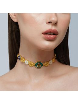 ZARIIN - Glory Of Tradition Choker Necklace