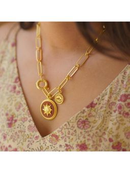 ZARIIN - Glory Of The Sun Link Necklace
