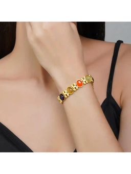 ZARIIN - Power Moves Navratna Bracelet