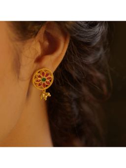 ZARIIN - Flowers Of Passion Stud Earrings
