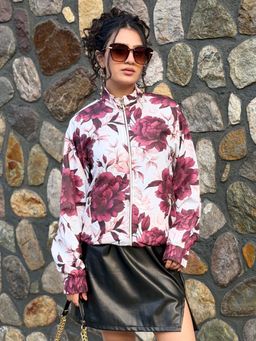 Tandul - Multi-Color Full Sleeves Printed Mandarin Neck Jacket