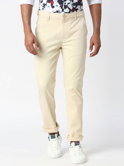 Pepe Jeans - Mullet Casual Chinos Pants Beige