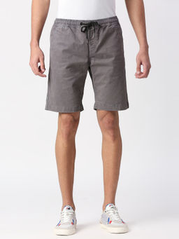 Pepe Jeans - Sean Overdyed Stretch Shorts Grey