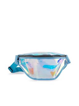London Rag - Multi Color Hologram Fanny Pack