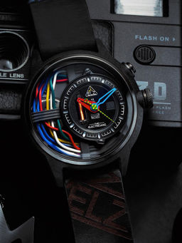 THE ELECTRICIANZ - Zz-A1A 03 Nylon Swiss Design 4 Led Inhouse Electric Module Watch for Men (M)