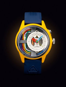 THE ELECTRICIANZ - Cable Z Swiss Design 4 Led Inhouse Module Mens Watch - Zz-A1A 04-Crb (M)