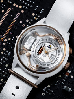 THE ELECTRICIANZ - Zz-A1C 04 Nylon Swiss Design 4 Led Inhouse Electric Module Watch for Men (M)