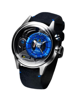 THE ELECTRICIANZ - Zz-A3C 02 Steels 5 Led Nightlight Inhouse Electric Module Watch for Men (M)