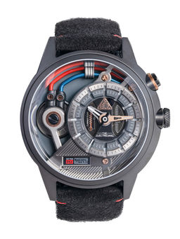 THE ELECTRICIANZ - Dark Z 4 Led Inhouse Electric Module Watch for Men - Zz-A3C 05-Cld (M)