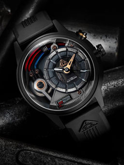 THE ELECTRICIANZ - Zz-A3C 05 Steels 5 Led Nightlight Inhouse Electric Module Watch for Men (M)