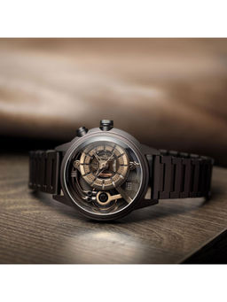 THE ELECTRICIANZ - Zz-A4C 01 Steels 5 Led Nightlight Inhouse Electric Module Watch for Men (M)