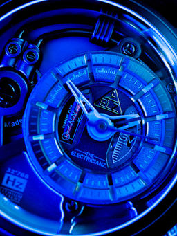 THE ELECTRICIANZ - Steels Swiss Design 5 Led Inhouse Module Mens Watch - Zz-A4C 04-Clb (M)
