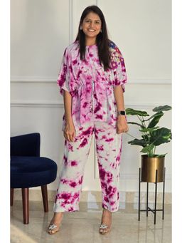 Pink Tree - Magenta Top with Pant
