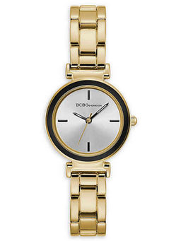 BCBGMAXAZRIA - GENERATION Quartz Silver Round Dial Women's Watch - GN50611004
