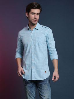 Campus Sutra - Men Checks Stylish Casual Shirts