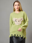 Green color option, Sold out, Currently selected