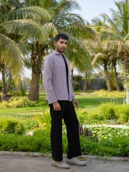 HILO DESIGN - The Regal Layer Lavender British Suiting Co-Ord Set