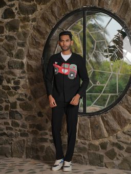 HILO DESIGN - Cruise Black British Fabric Co-Ord Set