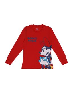 Bodycare - Red Minnie & Friends Graphic Sweatshirt