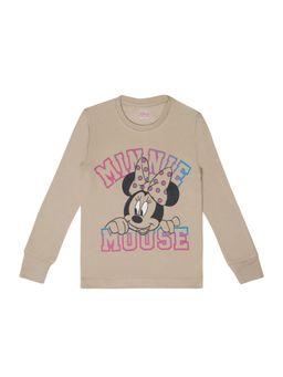 Bodycare - Beige Minnie & Friends Graphic Sweatshirt