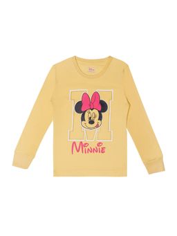 Bodycare - Yellow Minnie & Friends Graphic Sweatshirt