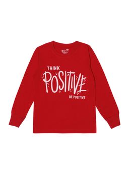 Bodycare - Red Round Neck Full Sleeves Sweatshirt