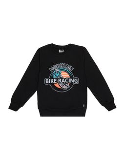 Bodycare - Black Round Neck Full Sleeves Sweat Shirt