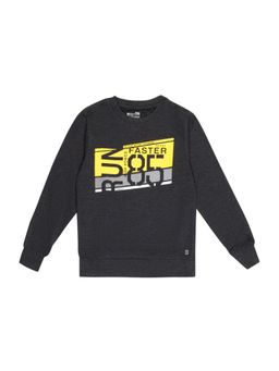 Bodycare - Grey Round Neck Full Sleeves Sweat Shirt