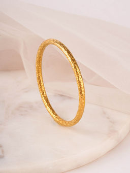 Palmonas - Engraved Dots Bangle Bracelet For Women - Waterproof And Anti-Tarnish