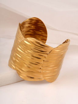 Palmonas - Urban Edge Cuff Bracelet For Women - Waterproof And Anti-Tarnish